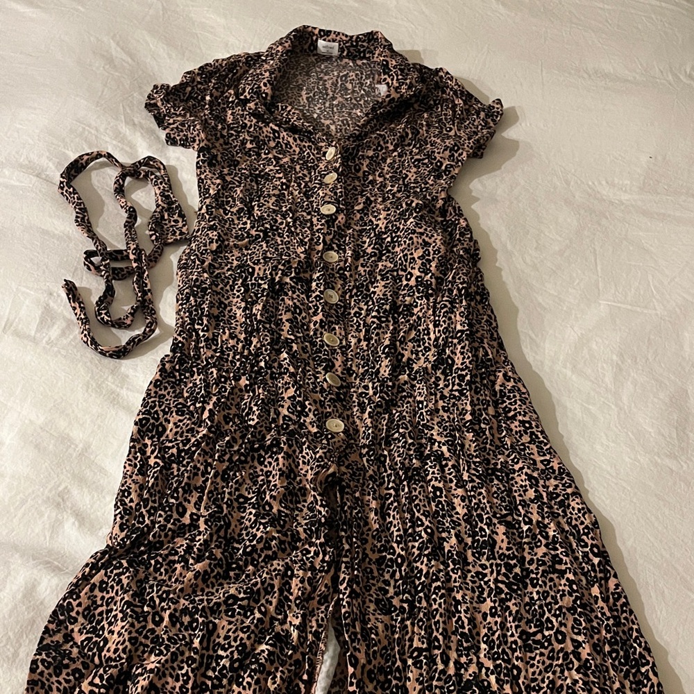 Wilfred Animal Print Jumpsuit